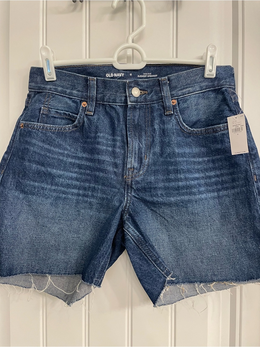 Old Navy Dark Blue Denim Jean Shorts NWT